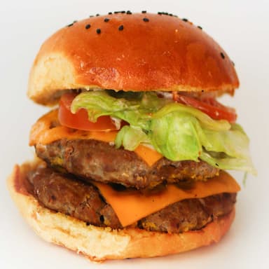 Hamburguesa Prime Doble + Agua Fresca