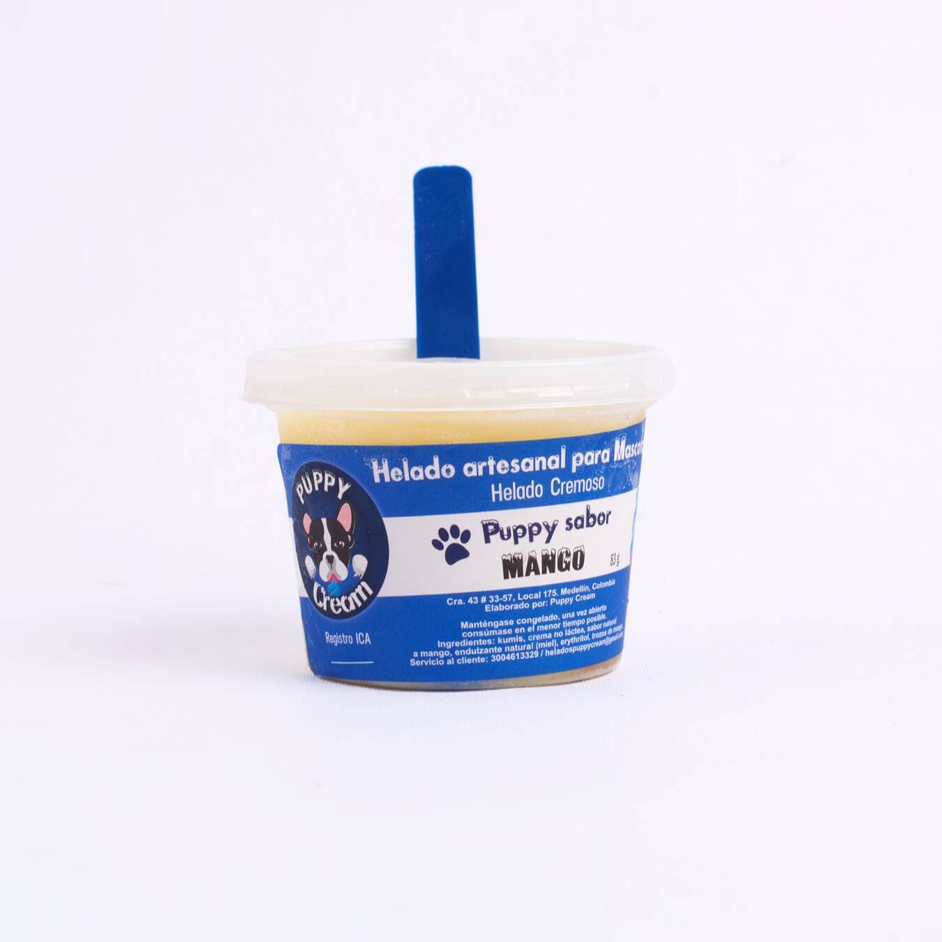 Helado de mango