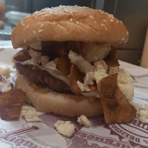 Hamburguesa La Gorrión