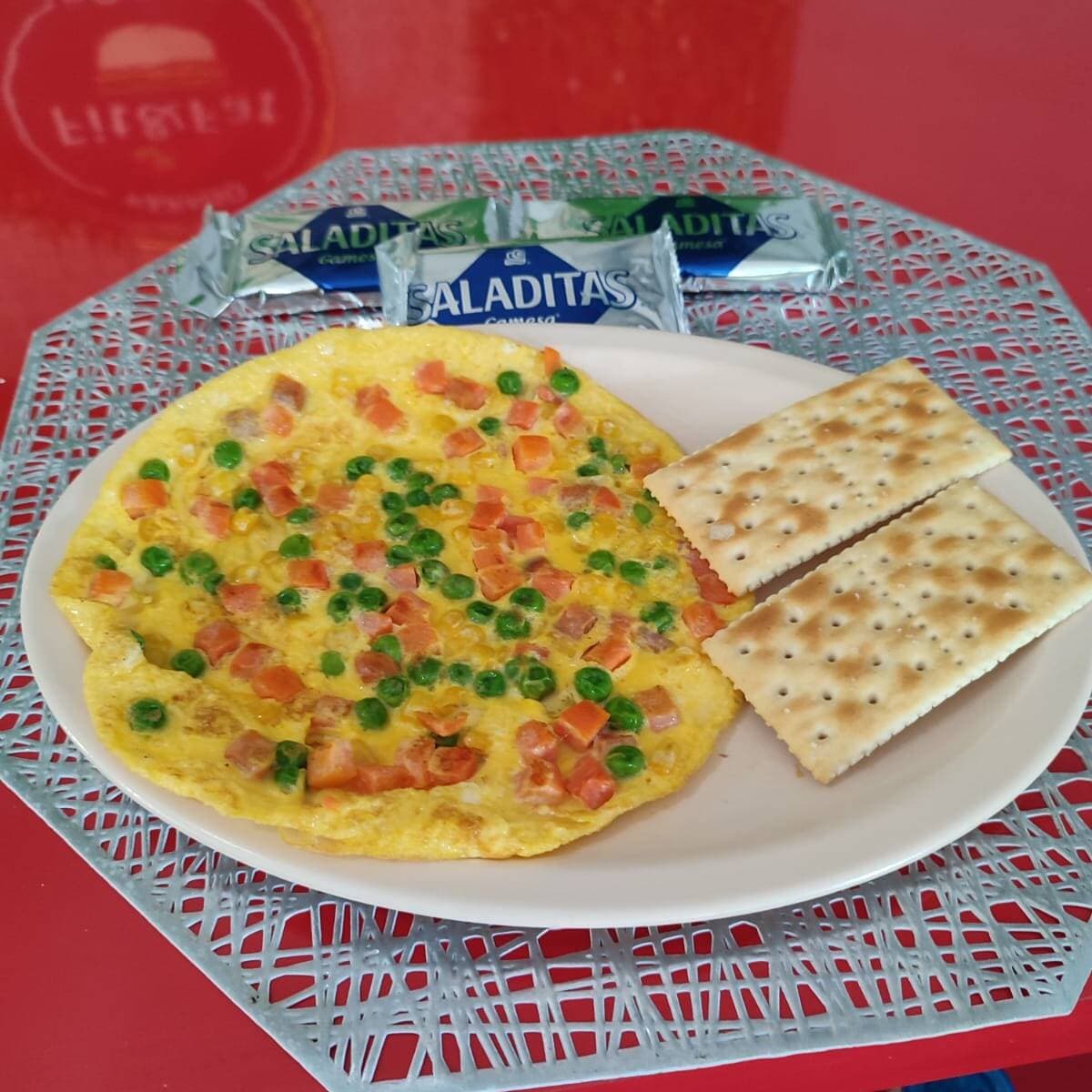 Omelette con Vegetales