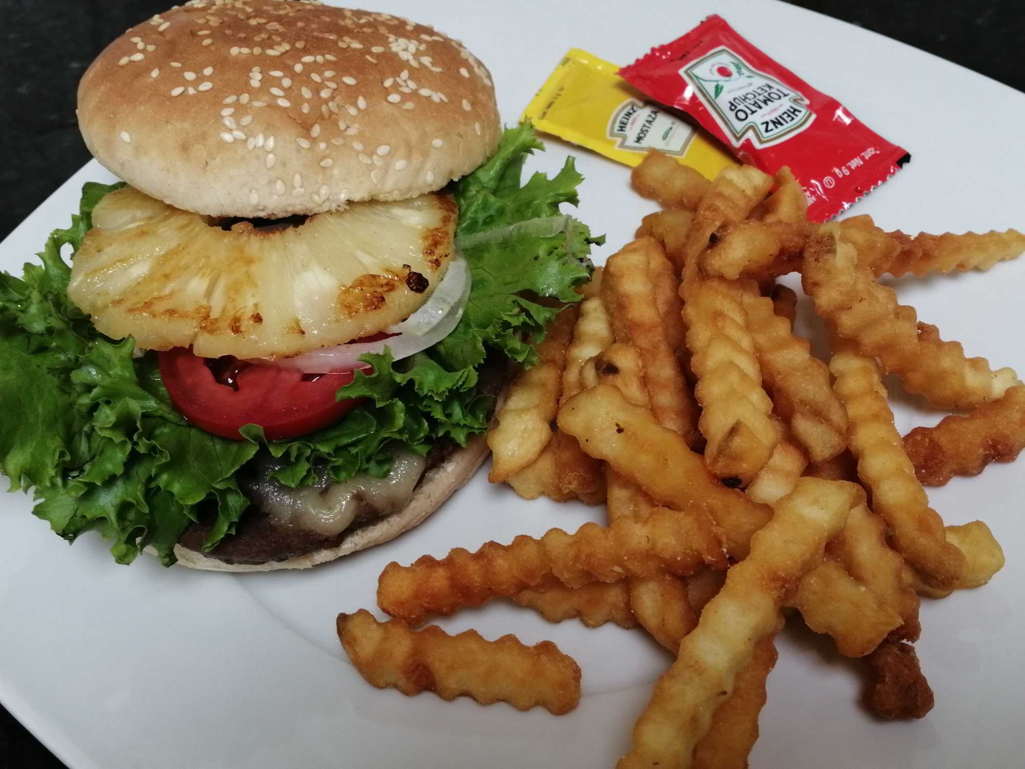 Hamburguesa Hawaiana