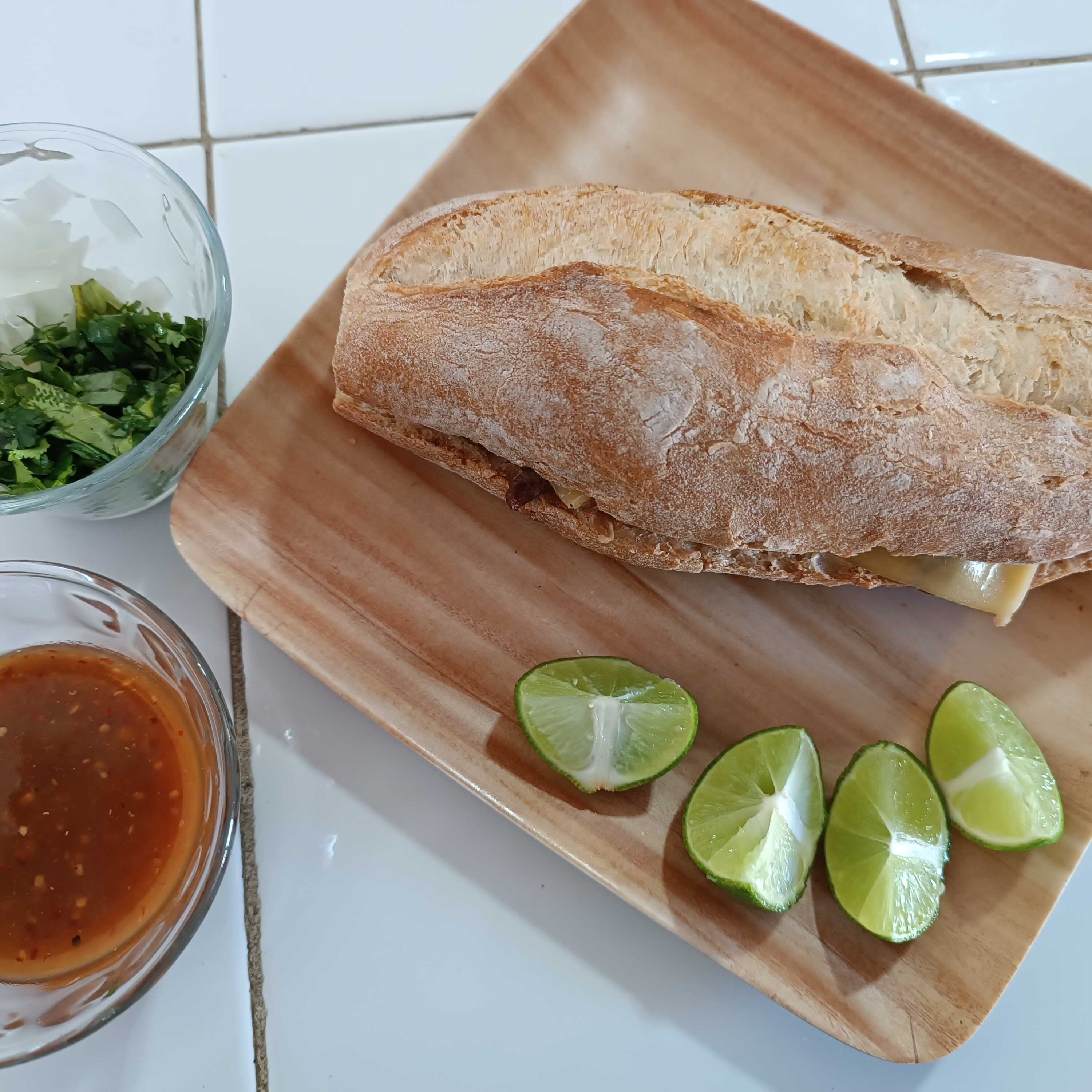 Lonche de Bistec