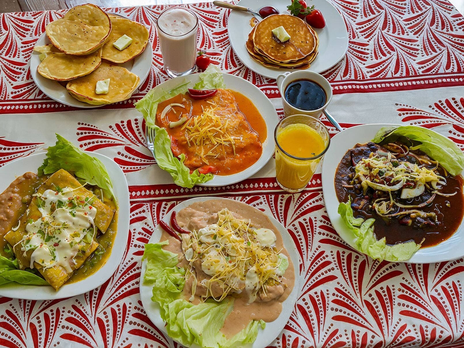 Enchilame Otra, Enchiladas y Chilaquiles