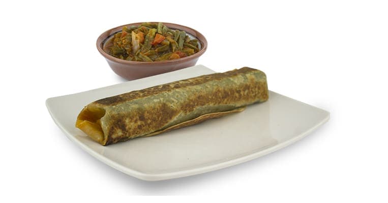 Burritos de frijol de nopal