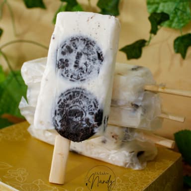 Paletas de Crema Galleta