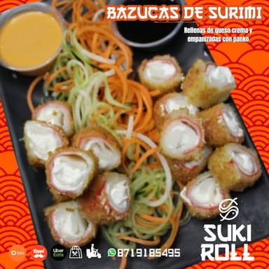 Bazucas de Surimi