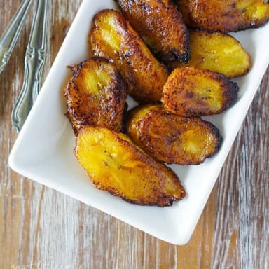 Orden de platanos fritos