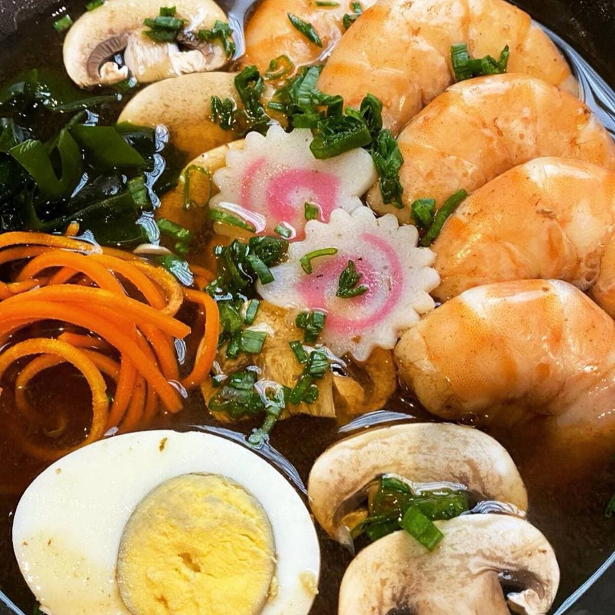 Ramen de Camarón