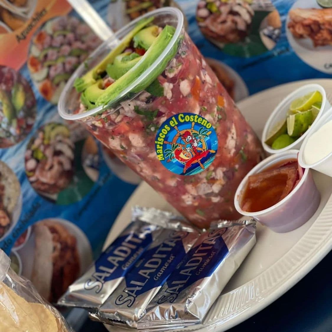 1 Litro de Ceviche de Pescado
