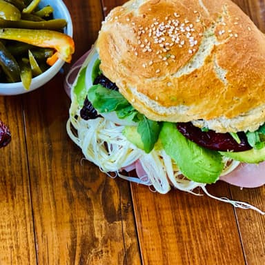 Cemita de Jamón