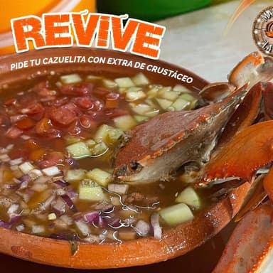 Cazuelita de Camarón y Pulpo