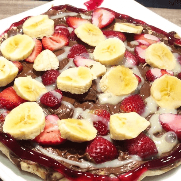Pizza de Nutella