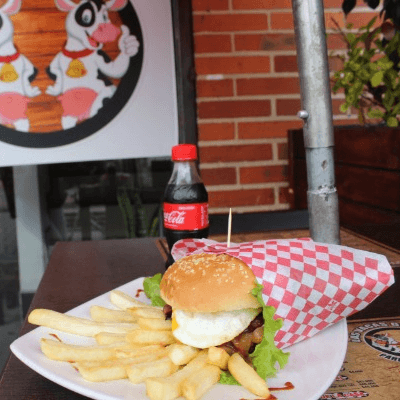 Combo Hamburguesa Especial Las Vacas Gordas