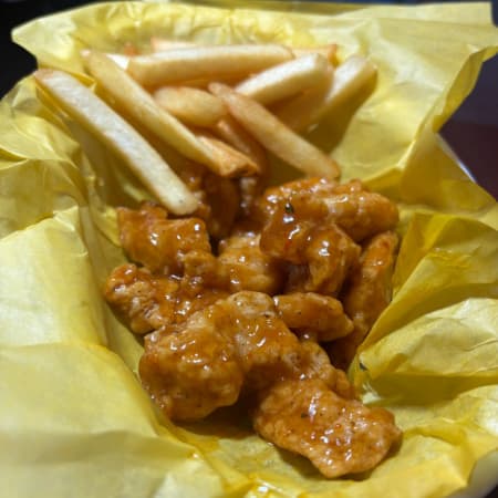 Boneless con Papas