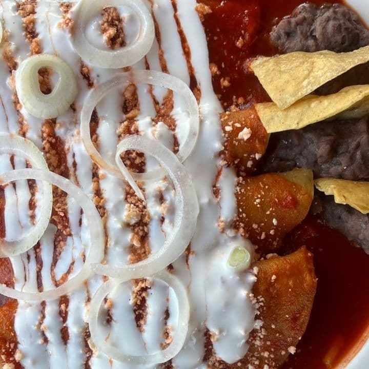 Enchiladas de Guajillo