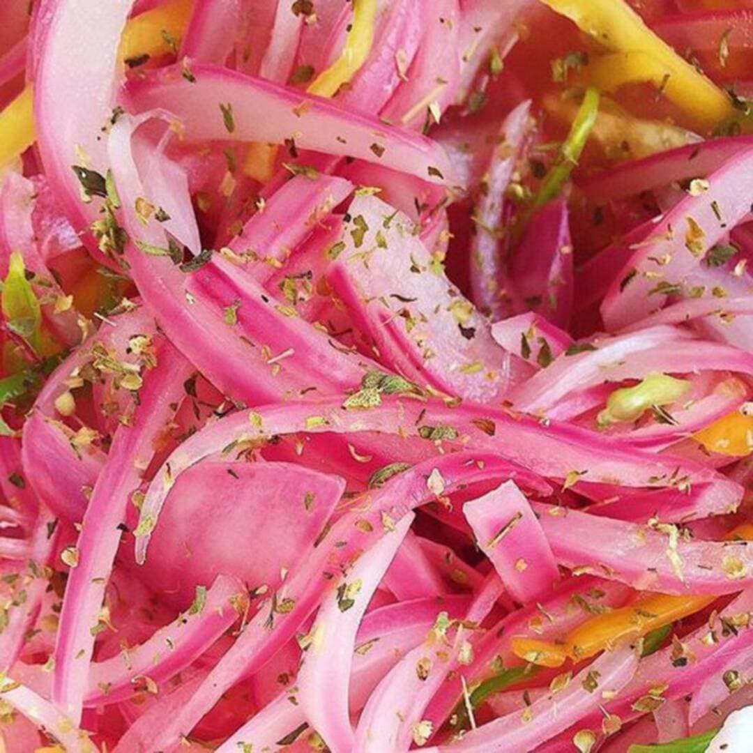 Cebollas Moradas con Habanero