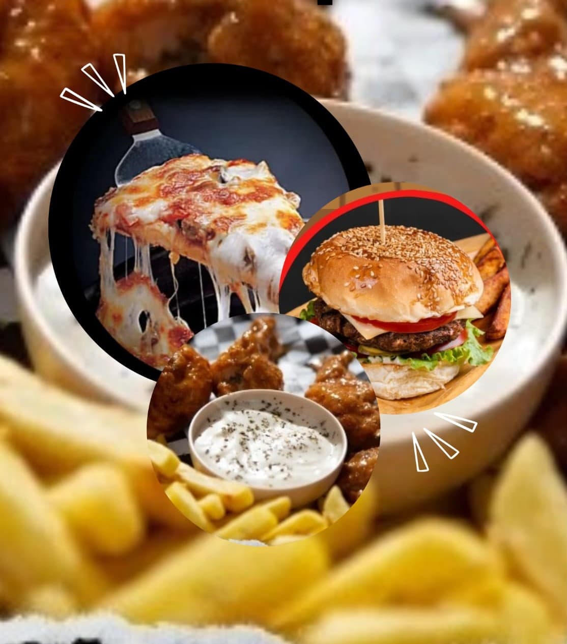 Maccheroni Pizza y Comida Rapidas