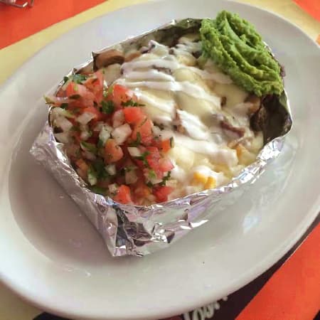 PAPA RELLENA DE ARRACHERA