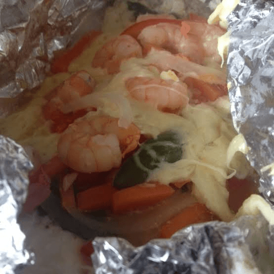 Envuelto de Mariscos