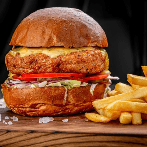 Hamburguesa de Pollo