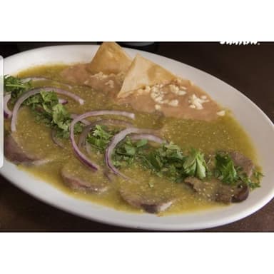 LENGUA DE RES EN SALSA VERDE