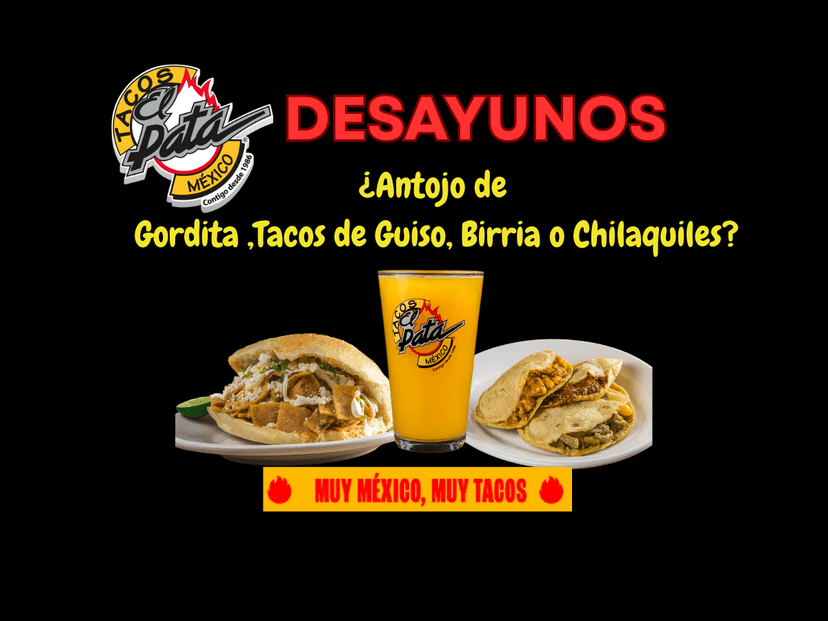 Tacos El Pata Desayunos (Paseo del Moral)