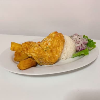 Tortilla de Langostinos