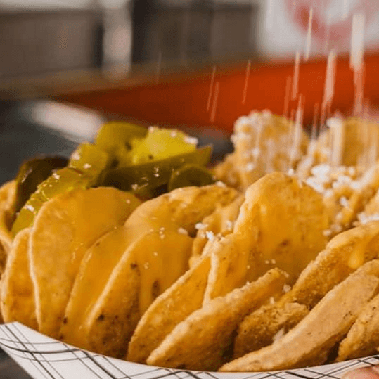 NACHOS CHICOS CON SOLO QUESO