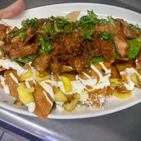 Chilaquiles al Pastor