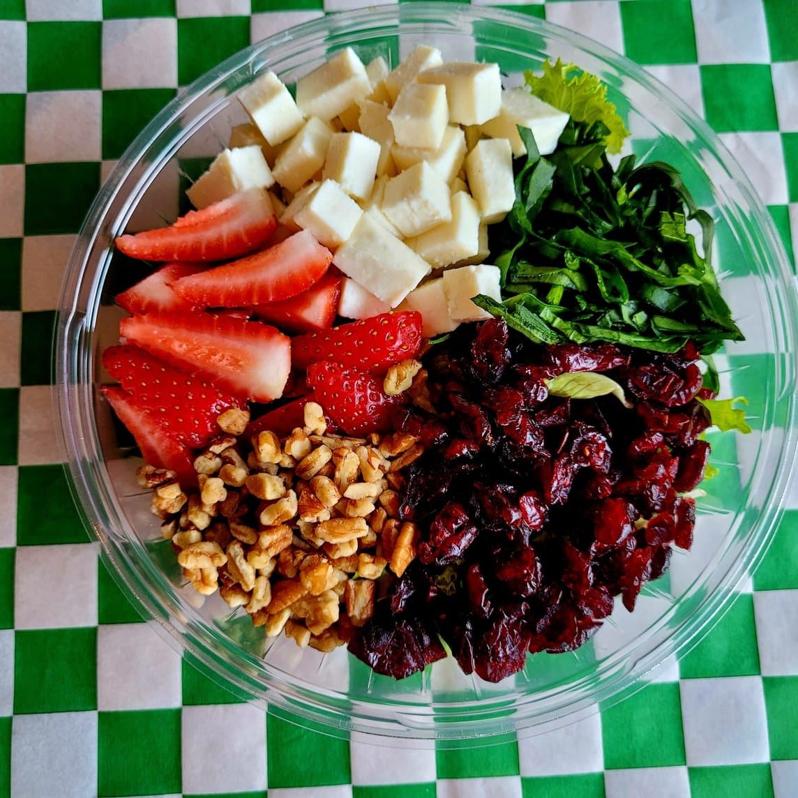 Ensalada berry green