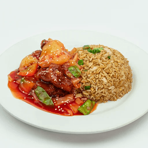 Pollo en Trozos con Piña