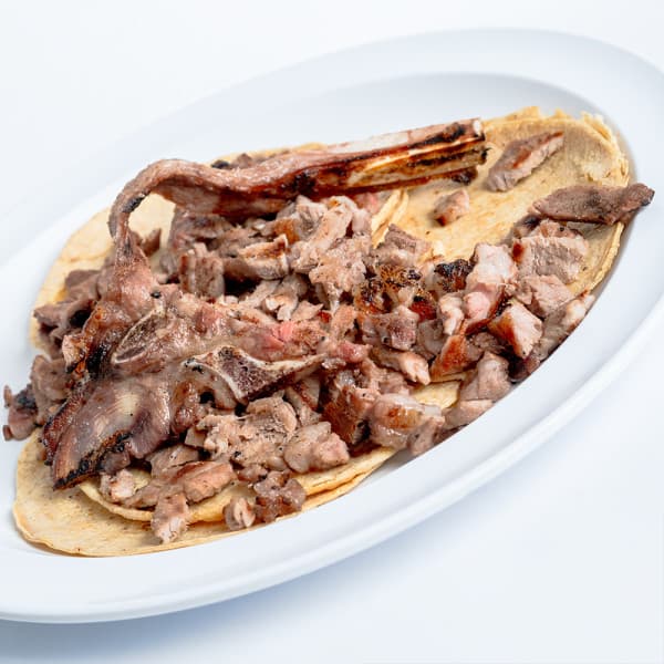 TACOS DE T-BONE CON QUESO (3) 300grs