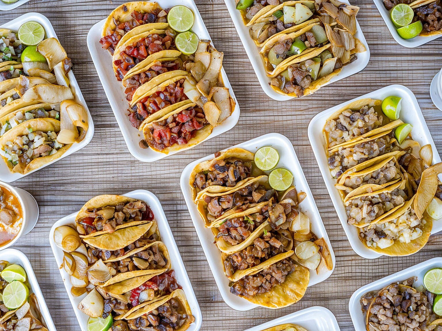 Tacos de carne asada La Carnita