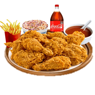 Pollo Campero 4 Piezas + Coca  2 L