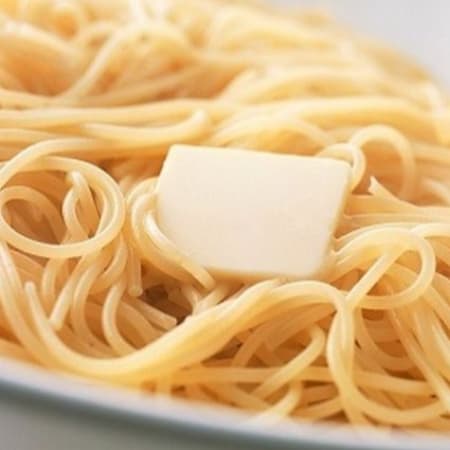 Espagueti de mantequilla