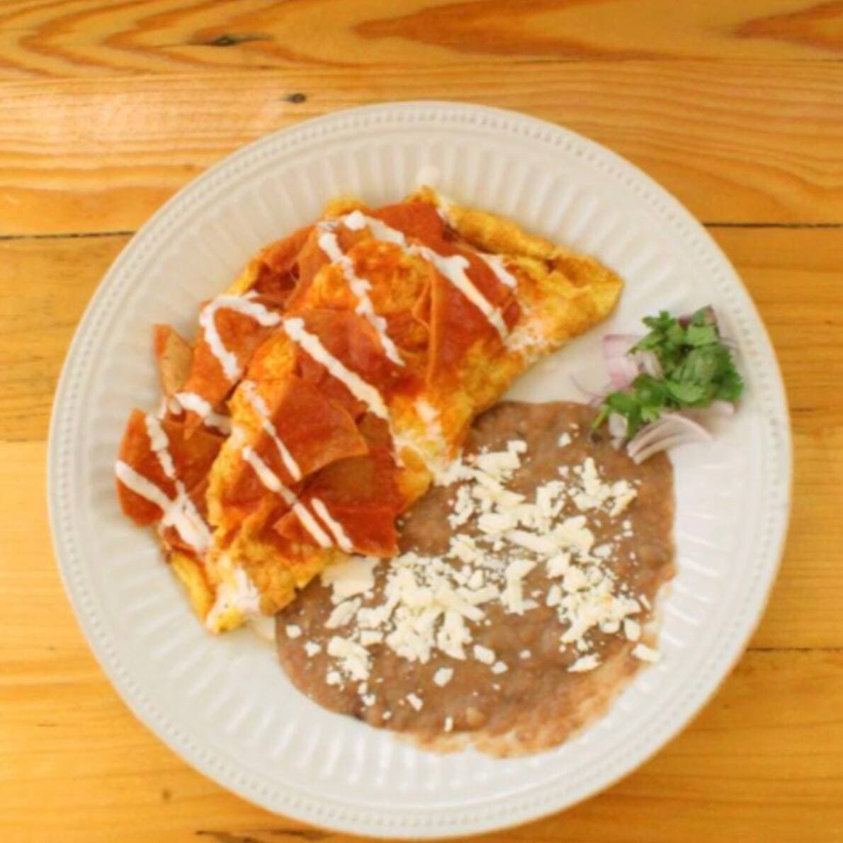 Omelette de Chilaquiles