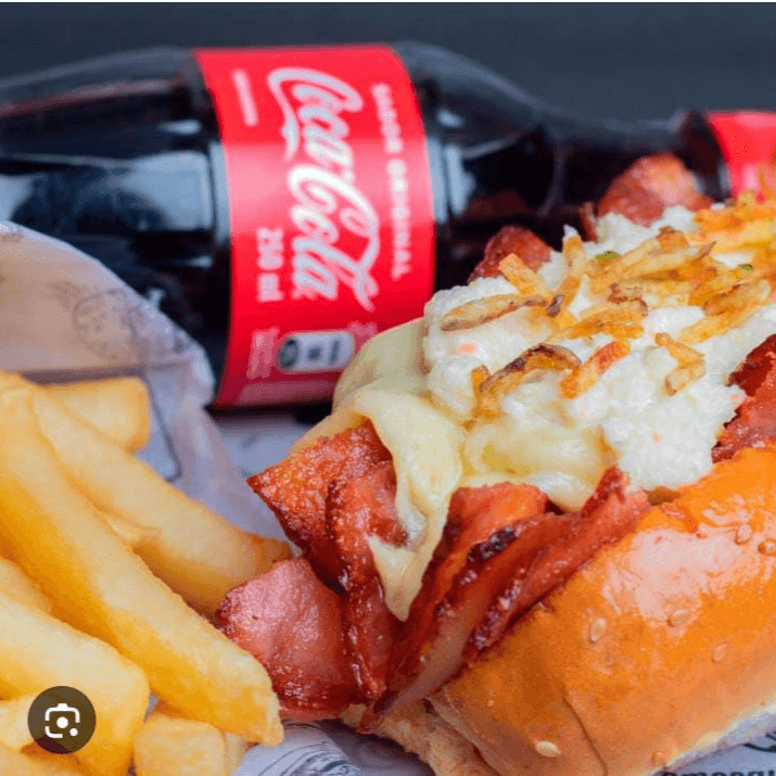 2 Perros POLLO +2 Francesas+ 2 Gaseosas,