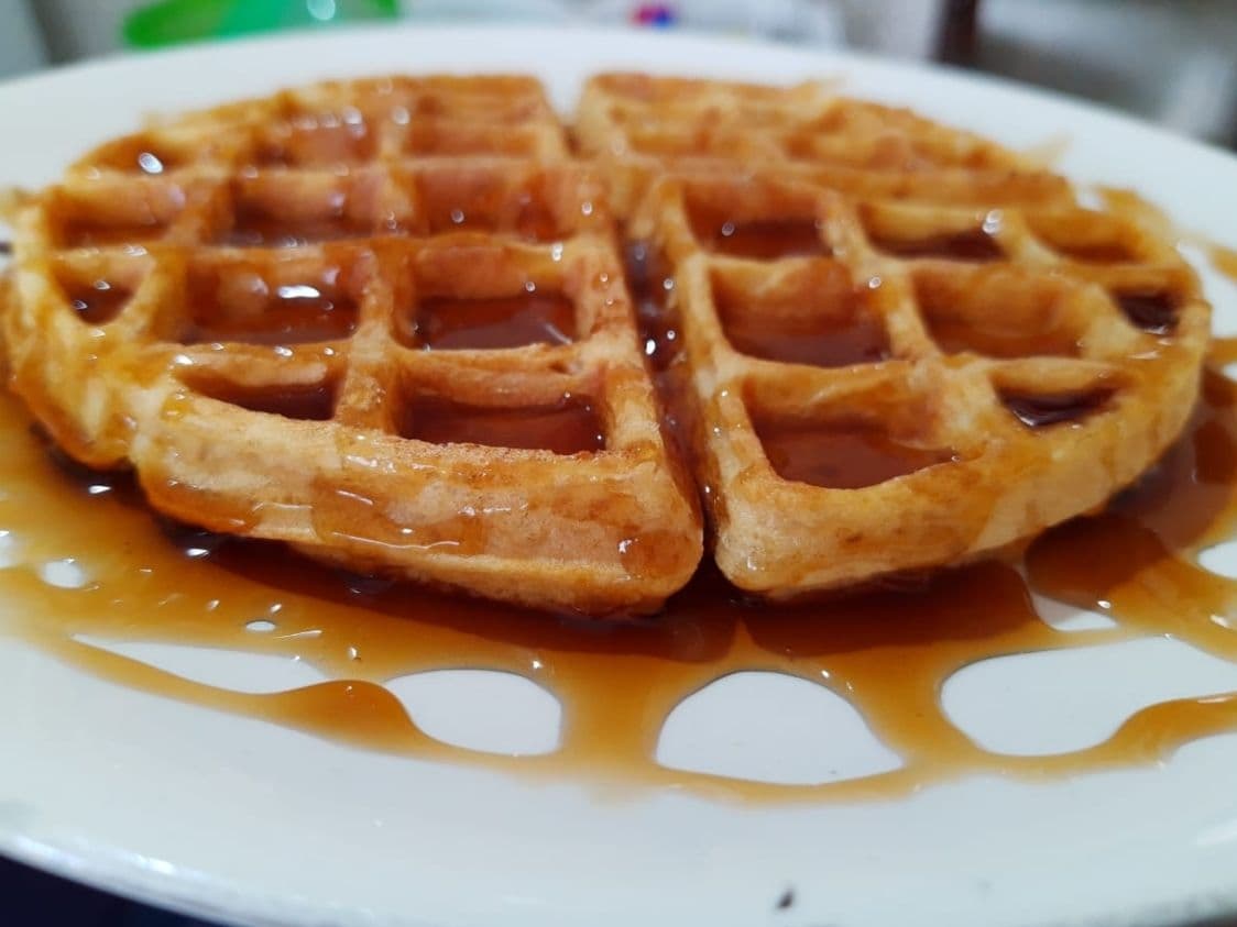 Waffle con Maple