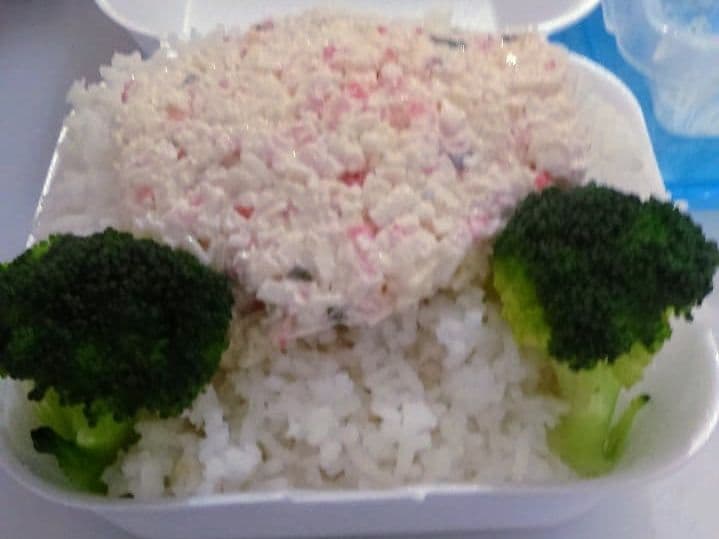 Gohan con Tampico