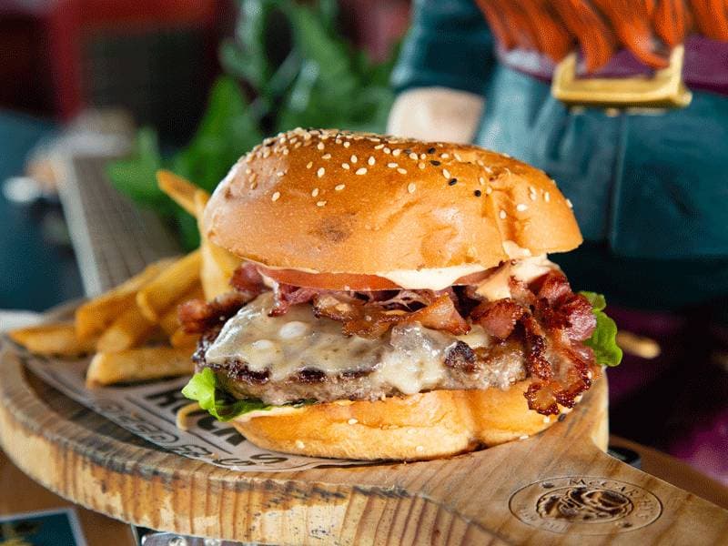 Old mccarthy`s classic burger
