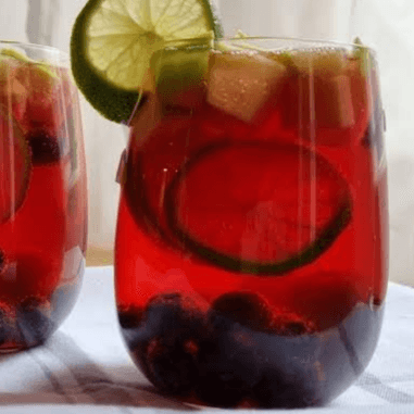 Te Helado De Frutos Rojos
