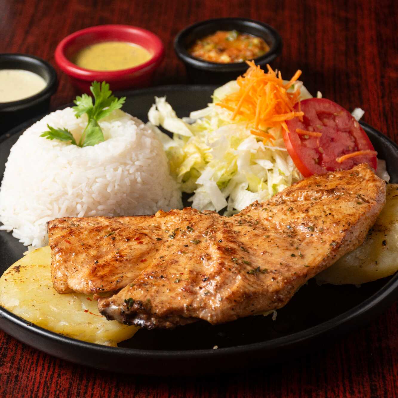 Pierna Deshuesada A La Parrilla