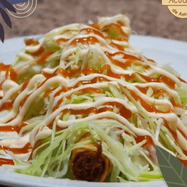 Taco Tico Acompañado con Papas Fritas