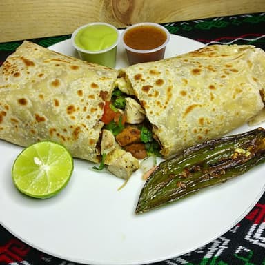 Burrito al Pastor con Pollo