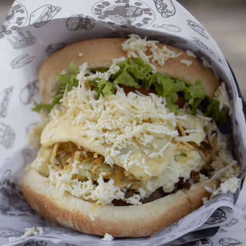 Hamburguesa El Flaco