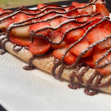 Crepa de PHILLADELPHIA y Fresas