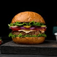 Hamburguesa con Arrachera