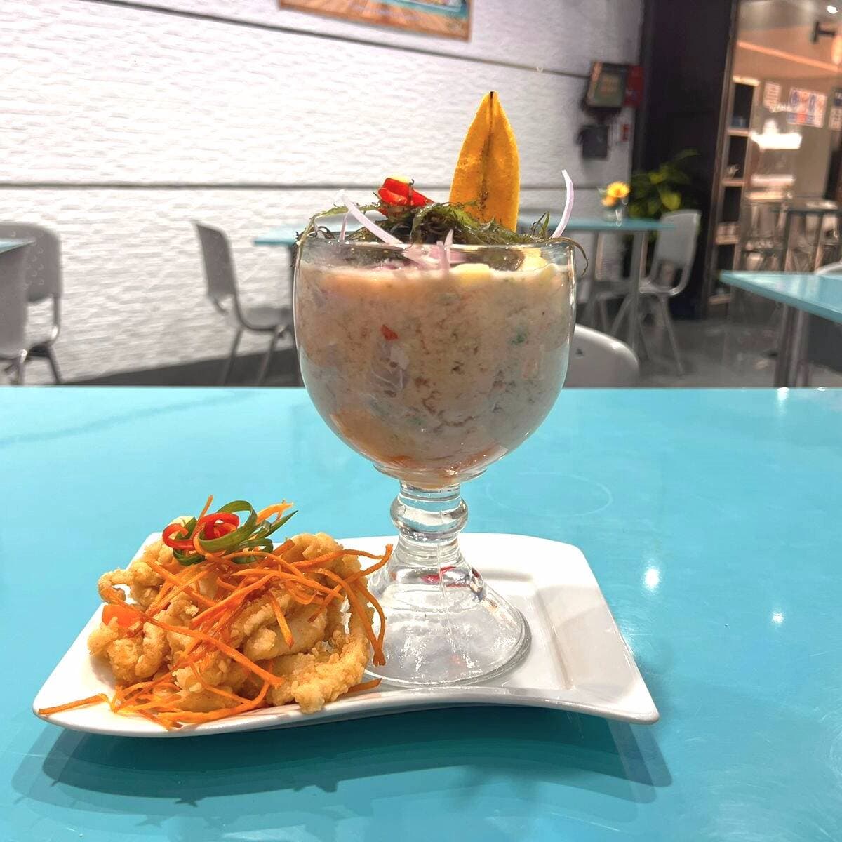 Leche de Tigre con Pota