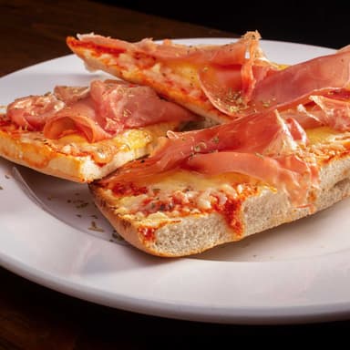 Tartines de jamon serrano