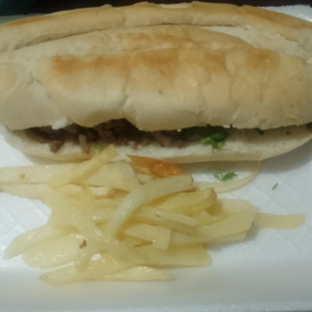 Torta de cecina con queso